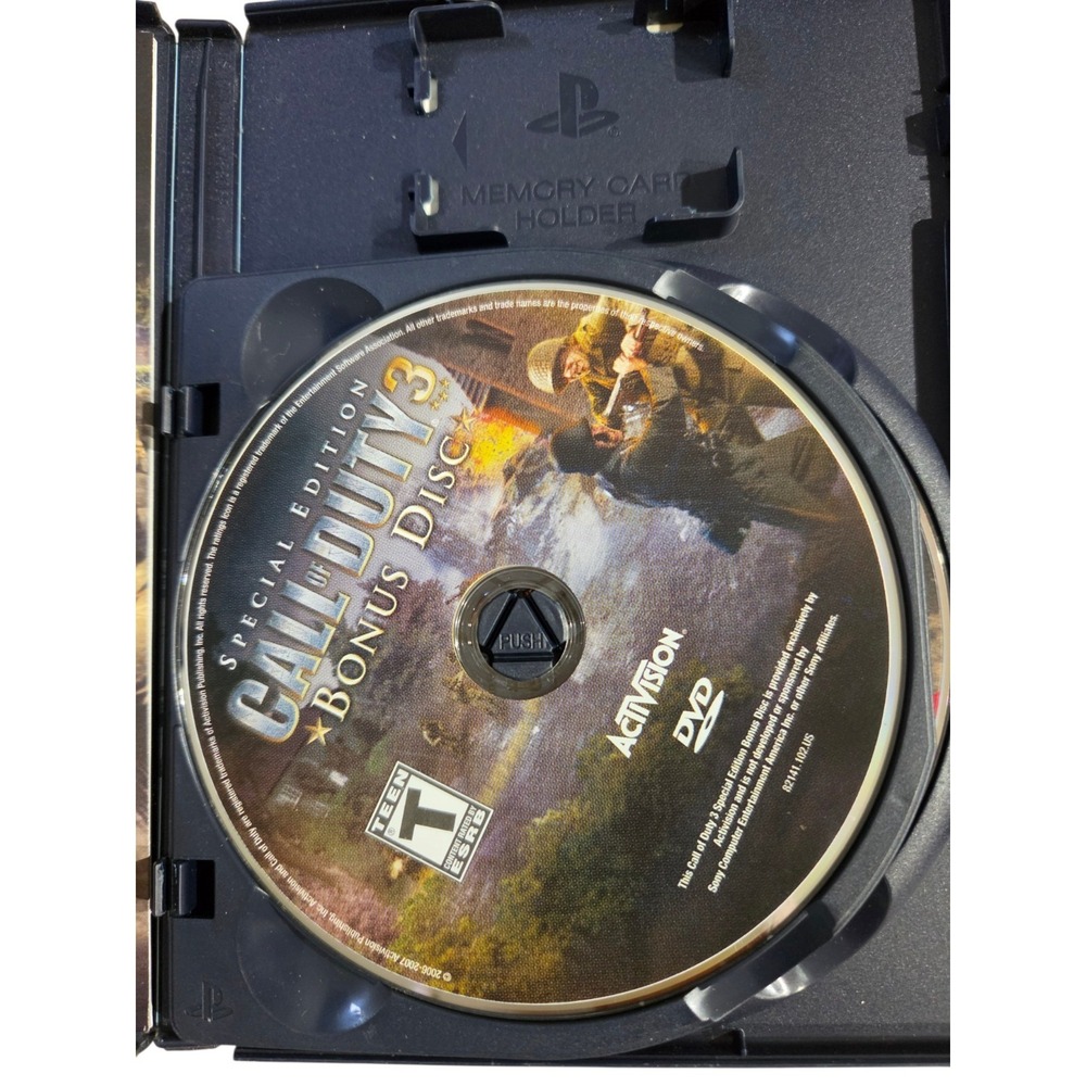 Call of Duty 3: Special Edition (Sony PlayStation 2, 2007) ✅CIB/Complete ✅Tested - Picture 3 of 5